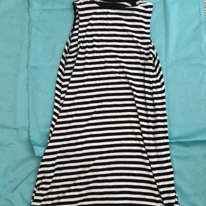 Black and white dress